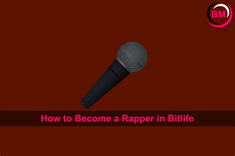 can you become a rapper in bitlife|How to become a rapper in Bitlife